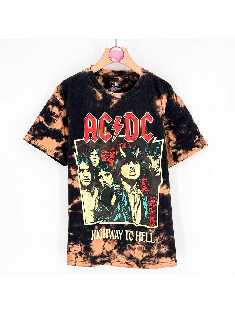 AC/DC Highway To Hell Band Classic Rock Men's Large